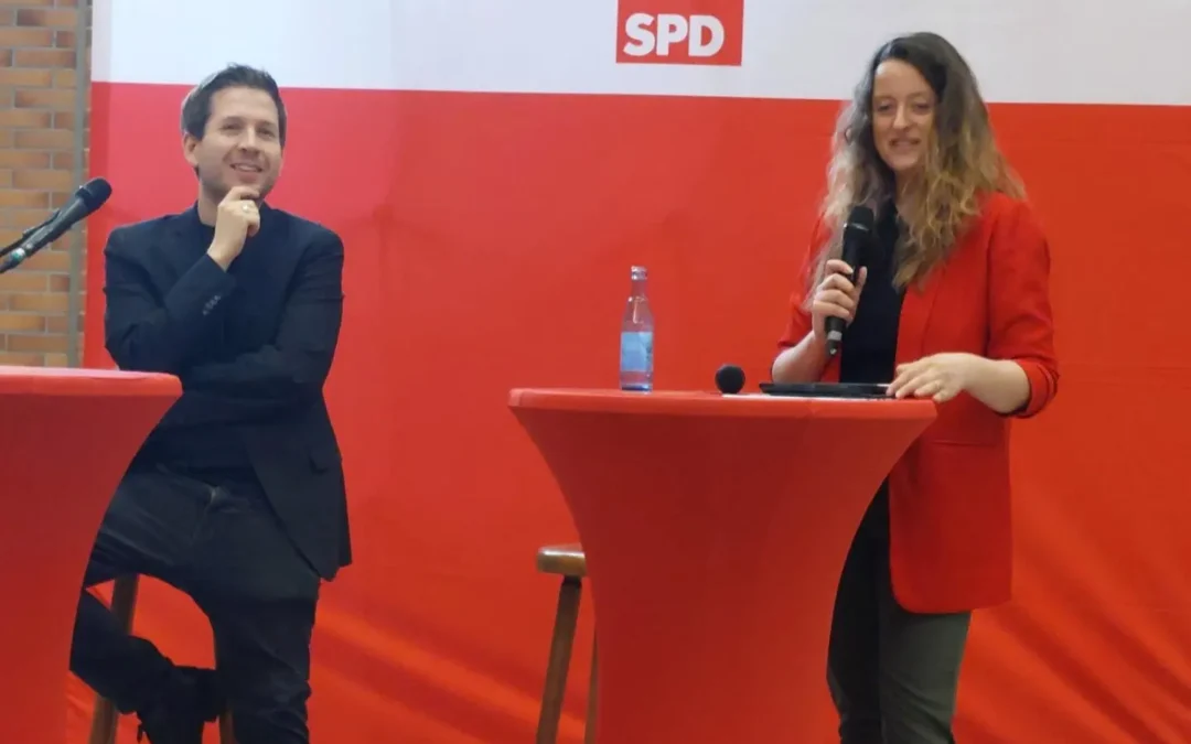 SPD diskutiert Europa- und Kommunalpolitik mit Kevin Kühnert