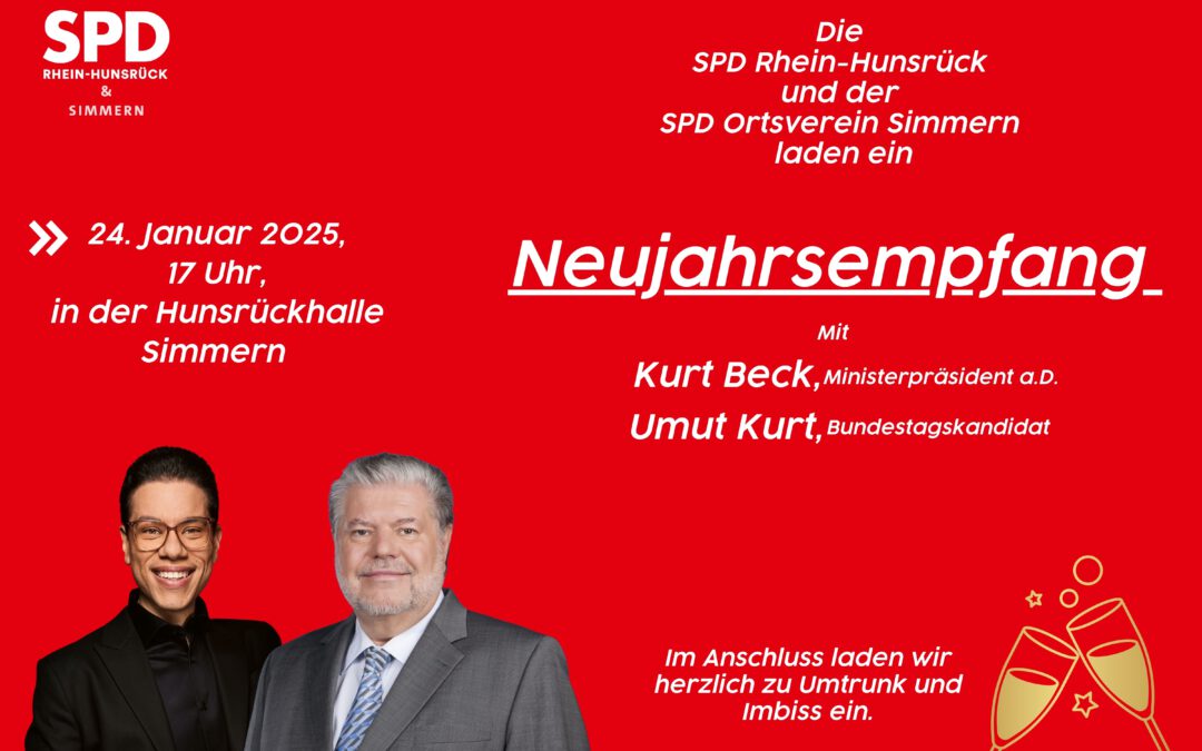 Neujahrsempfang mit Kurt Beck