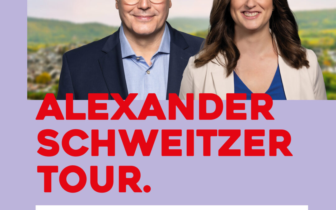 Alexander Schweitzer Tour in Simmern